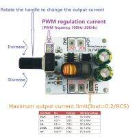 แผงวงจรตัวปรับให้คงที่ Dc 6V 9V 12V 24V 36V 48V Module0ไดรเวอร์ Led-3A ตัวควบคุม Ttl Pwm 72W จัดการหรี่แสงได้