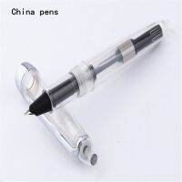 Jinhao Transparent white spiral interface Types student School student Office Extra fine Nib Fountain Pen New  Pens