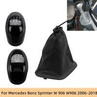 ซ้ายมือ Driver PU หนังรถเกียร์ Shift Knob Lever Gaiter Boot สำหรับ Benz Sprinter W 906 W906 2006-2018