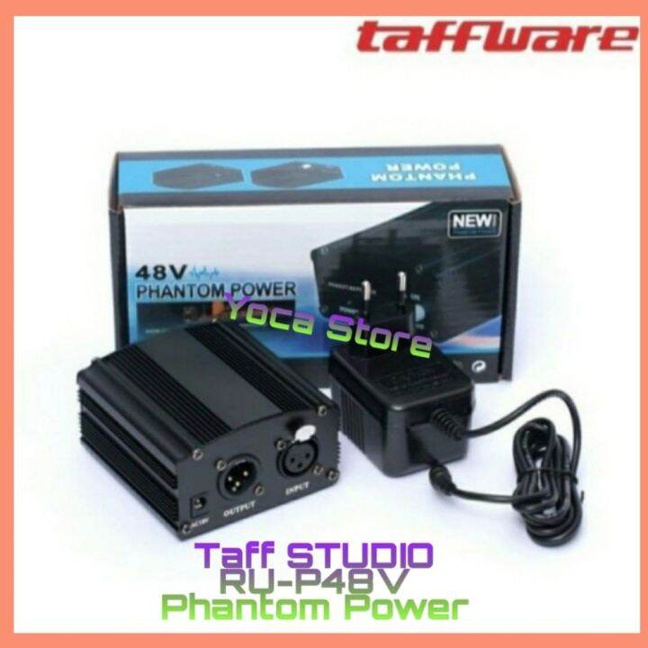 Phantom Power Microphone 1 Channel 48V For Condensor Microphone