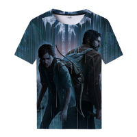 The Last of US Part II เสื้อยืดเกม3D พิมพ์ streetwear แฟชั่นผู้ชายผู้หญิงเสื้อยืด Big Harajuku คอสเพลย์ TEE Tops เสื้อผ้า