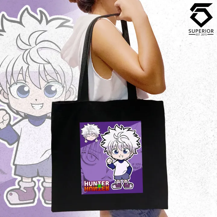 Hunter X Hunter Hxh Killua Canvas Tote Bag Multiporpose 2 - Superior 