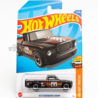 ❗ No. 93 39; 63 STUDEBAKER CHAMP Black Mattel Hot Wheels Alloy Small Sports Car