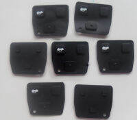 แผ่นยาง3ปุ่มสำหรับ Toyota Camry Prado REMOTE Key 10ชิ้นล็อต