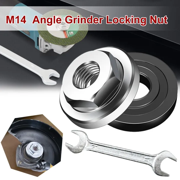 LF Free Ship Angle Grinder Locking Nut M14 Thread Quick Change 100 Type