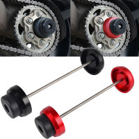 Rear Axle sliders Fork Wheel Protection Crash Pad For Ducati Monster 1200 R S Multistrada 1200 1260 XDiavel S 1199 1299 Panigale