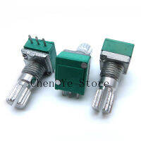 10PCS Precision Potentiometer การเชื่อมต่อเดี่ยว RK09 B10K 15มม. แกนดอกไม้ R09 1K 5K 10K 20K 50K 100K 500K