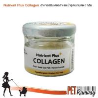 อาหารเสริมสุนัข อาหารเสริมแมว Nutrient Plus Collagen คอลลาเจน ขนาด 8 กรัม