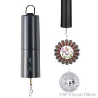 41Iaqdo79ldbk Girador De Vento A Pilão HAS Do Motor Girador Preto Operado Windchime Pingente Para Decorão Pátio Gramado