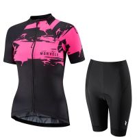 New style MORVELO Women Cycling Jersey set Quick-dry Short Sleeve Clothing Summer Breathable Bicycle Clothes bike clothes