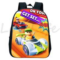 Stumble Guys Backpack Kids Kindergarten Bookbag Cartoon Knapsack Children Backpacks Boys Girls Small School Bag gifts