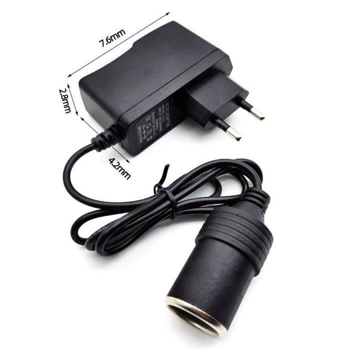 อะแดปเตอร์รถยนต์ช่องเสียบที่เบากว่า240v-ถึง12v-สำหรับรถบ้านเคลื่อนที่ตั้งแคมป์อะแดปเตอร์ปลั๊กซ็อกเก็ต-r