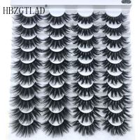 New 20 pairs natural false eyelashes fake lashes long makeup 3d mink eyelashes eyelash extension mink eyelashes for beauty