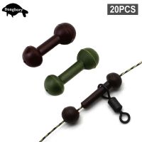 20PCS Carp Fishing Chod Sleeves Beads Carp Hair Rig Soft Quick Change Beads for Helicopter Rigs Carp Terminal Tackle Accessories Accessories