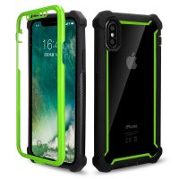 Heavy Duty Shockproof Phone Case For iPhone 14 13 12 11 Pro Max X XR XS Max SE 6 6S 7 8 Plus Soft TPU+PC Transparent Back Cover