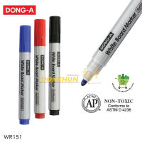 ปากกาไวท์บอร์ด DONG-A ปากกาไวท์บอร์ด กลิ่นไม่ฉุน