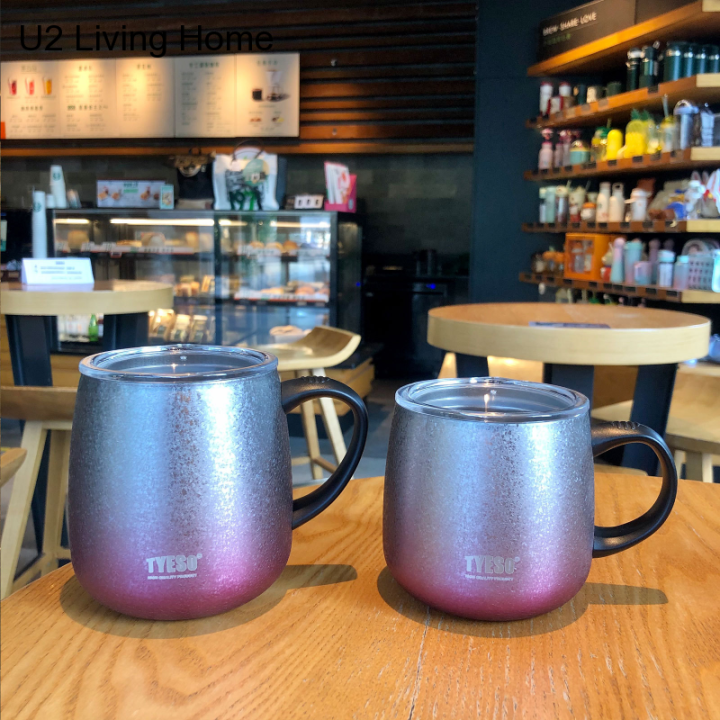 Amazon New 304 Stainless Steel Thermos Cup Men's and women's office