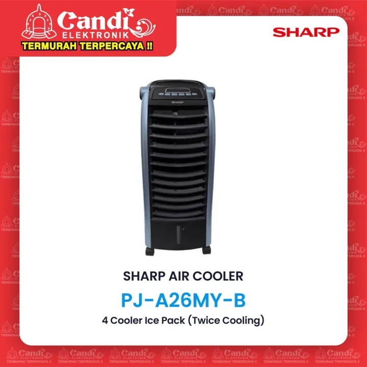 SHARP AIR COOLER PJ-A26MY-B 6LITER 4 COOLER ICE PACK | Lazada Indonesia