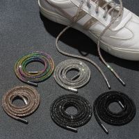 【CW】 1PC Rhinestone Shoelaces 100/120/140/160cm Strings Sneakers Braiding Fashion Accessories