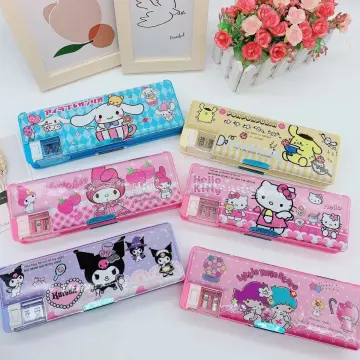 Creative Double Face Pencil Bag Pen Case Special Macaron Color