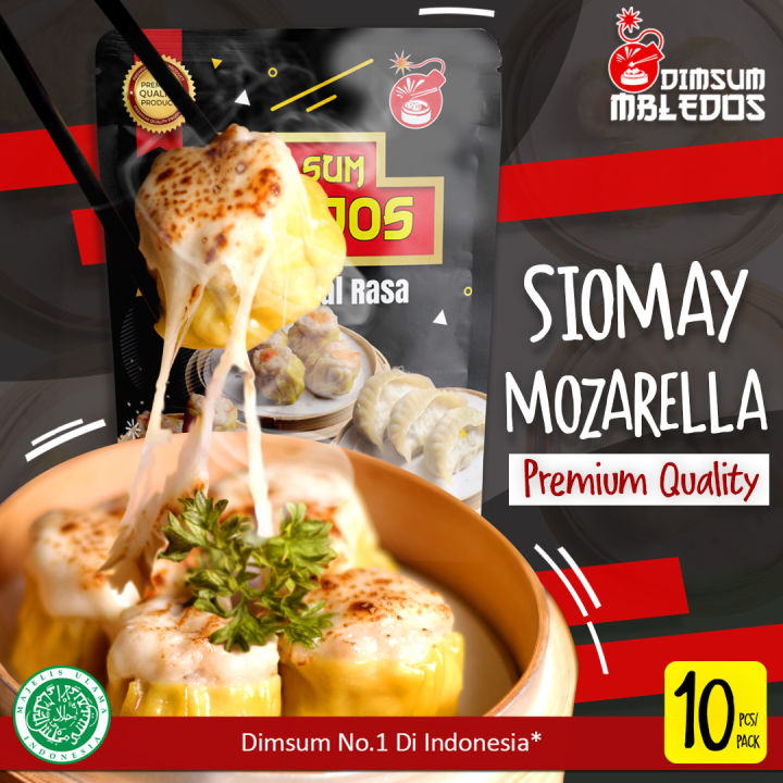 Siomay Mozzarella Premium Shumai Mozza Frozen Dim Sum Siomai Moza