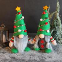 【CW】 Stuffed Christmas Gnomes Standable Plush Tomte Faceless Doll Well Stitched Dolls Ornaments For Kids Toddlers Babies Teens