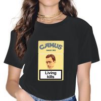 Philosopher Albert Camus 4XL 5XL TShirt Philosophy Fabric Basic T Shirt Woman Clothes New Design Big Sale