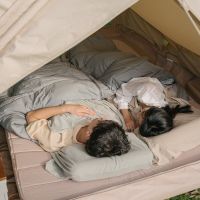 Naturehike แผ่นรองสำหรับตั้งแคมป์ใช้ในถุงนอนเบามากน้ำหนักเบาใส่สบายใช้ในถุงนอนเดินทางคลุมถุงนอนเดี่ยวน้ำหนักเบา