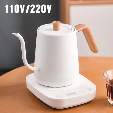 220V 110V 1000ml Electric Water Kettle Pour over Coffee Pot Slim