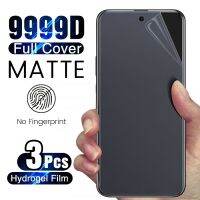 3PCS 9999D Protector Hydrogel Film Not Glass Little X5pro X 5 5G Anti-Fingerprint Matte Soft 【hot】 ！