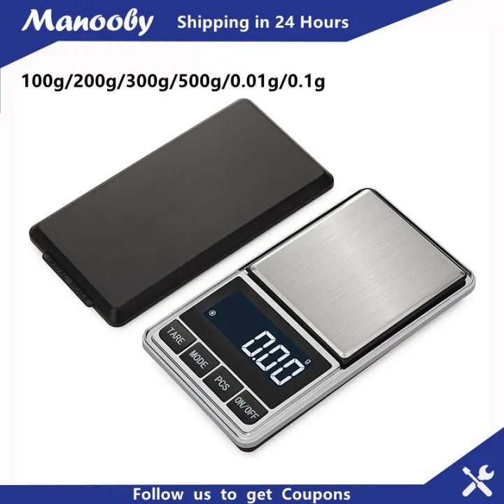 200g*0.01g/500g*0.1g Accurate Digital Scale for Coin Weight