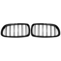 Gloss Black Car Front Kidney Grille Grill for 5 Series F10 F11 F18 M5 2010-2017