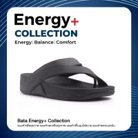 *Best Seller* Bata Energy+ รองเท้าแตะ รองเท้าเพื่อสุขภาพ รองเท้าลำลอง รองเท้าแฟชั่นผู้ชาย ใส่สบาย รองเท้าฮิต สีดำ รหัส 8716843