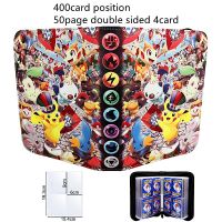 Pokemon Cards Holder Album Book 4/9 Pocket 40/50Pages Toys Game Collections Binder Folder Display Can Hold 400-720Pcs Card
