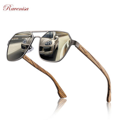 Wood Sunglasses Polarized Wrap Frame Red Mirror Uv400 Lens Women Sun Glasses Wooden Handmade With Gift Box