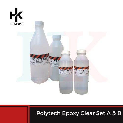 Polytech Epoxy Clear A&B Set (300gms & 600 gms) Lazada PH