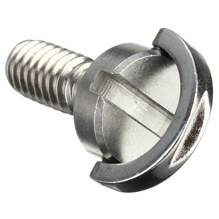 long-1-4-d-ring-screw-stainless-steel-for-camera-tripod-quick-release-plate-silver