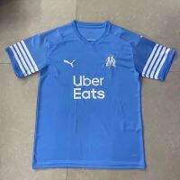 เสื้อกีฬาแขนสั้น ลายทีมฟุตบอล Marseille Three Away Jersey 22-23 คุณภาพสูง ไซซ์ S-XXL