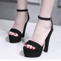 y High-heeled Women Sandals y High-heeled Waterproof Sandals Shoes