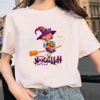 COD Letitia Robbins Halloween Costume Children Who Want Candy Summer Women Short Sleeves Tshirt Harajuku Women Clothing Tops