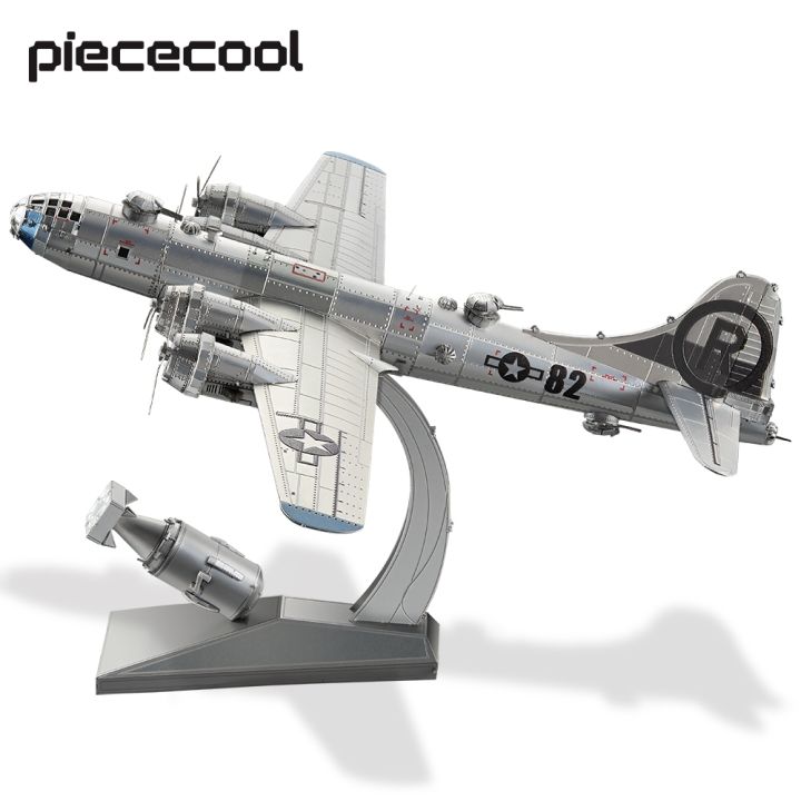 Piececool 3D Metal Puzzles B-29 Super Fortress Assembly Model Kits Kids ...