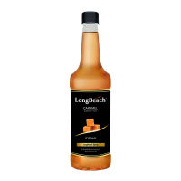 ลองบีชไซรัปคาราเมล 740 มล. LongBeachCaramelSyrup 740 ml. รหัส 0133