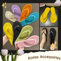 Korean? รองเท้าแตะหูหนีบ Summer Taste 8 สี น้ำหนักเบาพื้นยางนุ่ม เบอร์ 35-40