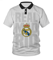 Real Madrid Football Club polo 3D Printed New Fashion poloshirt 29{plenty}