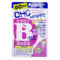 DHC-Supplement Vitamin B-mix 60 Days 120เม็ด วิตามินบีรวมที่เป็นต่อร่างกาย ปลายประสาทอักเสบ ผิว สายตา