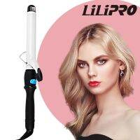 [HOT XIJXLKLKWMN 516] 2022ไฟฟ้า Professional เซรามิคผม Curler Lcd Professional Salon เคลือบ Curling Iron Roller Curls Wand Waver แฟชั่น Styl