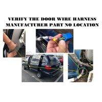 1 Piece Left Passenger Door Wiring Sliding Track Harness Replacement Accessories for Chrysler Voyager Chrysler Voyager Town&amp;Country RT 08-09 68043333AB