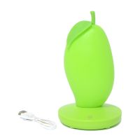 QNSTAR Creative Mango Shaped ไฟกลางคืนขนาดเล็ก USB ชาร์จไฟ LED หรี่แสงได้