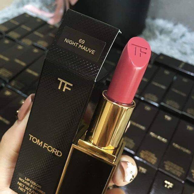 Son Môi Tom Ford Lip Color 69 Night Mauve Hồng Mận 