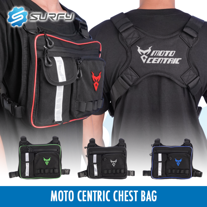 Surfy Motorcycle Chest Bag Mulltipurpose Reflective and Waterproof